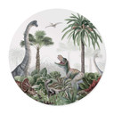 Plakat Kikki Belle - Przygoda z dinozaurami - okrągły