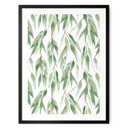 Plakat gałęzie z zielonymi liśćmi - UN Designs