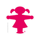Muursticker Ampelmann - Vrouw