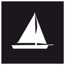 Sticker carrelage : Bateau