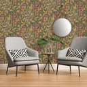 Architects Paper Floral Impression - Papier peint intissé fleuris, jaune