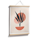 Plakat Abstract Plant - Kubistika - Kopenhaga
