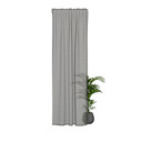 Homing Vorhang mit verdeckten Schlaufen Nian silber -  2.45 x 1.4 m