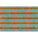 Architects Paper Papier peint photo Atelier 47 Plaster Art, orange, bleu
