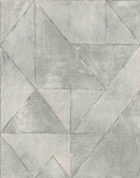 Fototapeta o wyglądzie betonu z geometrycznymi powierzchniami w kolorze jasnoszarym 2,7 x 2,12 m