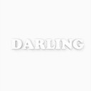 Litery dekoracyjne 3D Darling