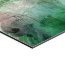 Billede Grønt fantasilandskab - Schmucker – print på aluminium (Alu-Dibond)