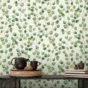 A.S. Création Papier peint Intissé Greenery floral vert, blanc
