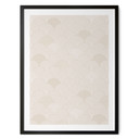Geometryczny Plakat Abstrakcyjne Półkola w Delikatnym Beżu - Bloomery Decor