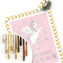 Plakat Kvilis - Unicorn always believe in you - Jednorożec ze skrzydłami