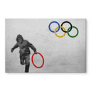 Akrylbillede Banksy - Olympiske Lege