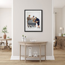 Fine Art Poster mit Passepartout Kurt Ard - Die Kleine so groß (1961)