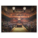 Plakat Banksy - Parlament zdecentralizowany