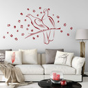 Sticker mural - Tourterelles