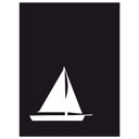 Sticker carrelage : Bateau