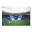 Acrylglasbild Hertha BSC - Blau-weiße Choreo im Olympiastadion