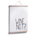 Plakat Wino Nie