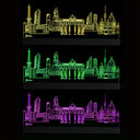 LED Skyline - Berlijn