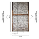 Livingwalls Metropolitan stories THE WALL - tapet med steneffekt