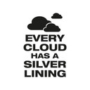Every cloud....wallsticker