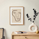 Tekstureret tapet, non-woven Novamur Yvi beige
