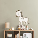 Lille zebra Wallsticker