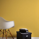 Architects Paper Floral Impression - Papier peint intissé uni, jaune