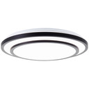 Wand- und Deckenleuchte Leano, schwarz, 7 x 49,5 cm, Metall Innenleuchte