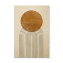 Plakat drewniany The Miuus Studio - Abstract Flow