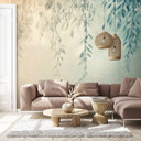 Guido Maria Kretschmer Silent Weaves - Art Edition 2 Fototapet turkis