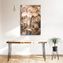Tableau sur verre Annie - Fleurs délicates