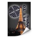 Zelfklevende Poster  PAN AM - Eiffeltoren
