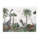 Plakat Kikki Belle - Przygoda z dinozaurami