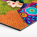 Hexagone - Alu-Dibond Hülya - Portrait de Frida 