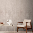 Forest beige creme mat - udtrækkelig 159x280 cm skovtapet træer natur ikke-vævet tapet