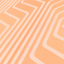 Papel pintado retro beige anaranjado - papel pintado vintage tejido-no tejido abstracto - papel pint