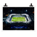 Poster FC Hansa Rostock Stadion Luftaufnahme