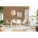 Livingwalls carta da parati Titanium 3 Effetto pietra