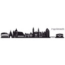 Wandtattoo Ingolstadt Skyline