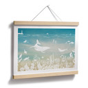 Plakat podwodny świat raj - Ombre - Kikki Belle