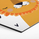 Hexagon Dibond Treechild - Little Lion