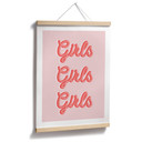 Plakat z hasłem Kerr-Dineen - Girls Girls Girls