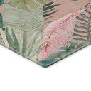 Kogeplade med tropiske blade i junglen pink - Bloomery Decor