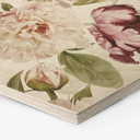 Hexagone - Bois UN Designs - Fleurs vintages