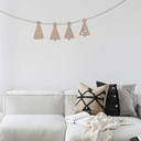 Décoration en bois MDF Arbres de Noël