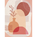 Fototapeta Demir - Boho ilustracja rośliny