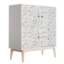 Okleiny meblowe, folia dekoracyjna - do wycierania - Terrazzo