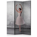 Paravent Séparation de pièce - Ballerine style Degas, 3 pièces
