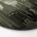 Tableau en Alu-Dibond Manhattan 2 - Rond