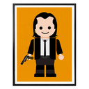 Plakat Gomes - zabawka z Pulp Fiction Vincent Vega